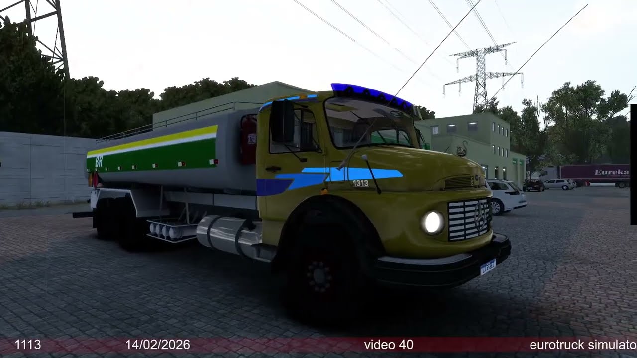 mercedes 1113 transporte rural de combustivel