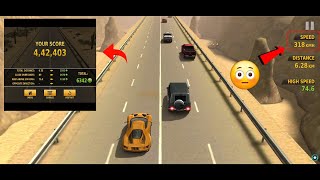 Traffic Racer - 4,42,403😱 Score No Brake Use | New Car - Ford GT | New Year 2026 | Official Gameplay screenshot 3