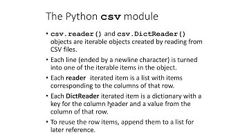022c Using the csv.reader() object