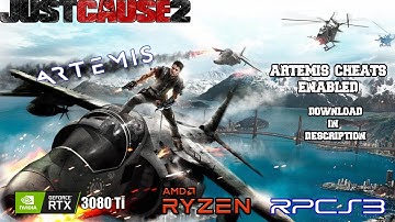 RPCS3 v0.0.26 | Just Cause 2  , Playable 4KUHD, | Artemis PS3 Cheats Enabled