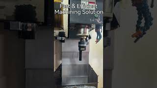 CNC Angle Head Automatic Tool Change | Precision Machining Solution #anglehead #cncmachining