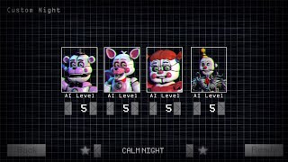 One Night At Funtime Factory Remastered: Calm Night Custom Night Complete