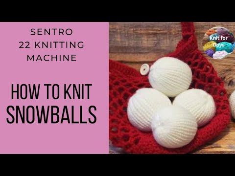 Easy flat cirkels, scrubbies with your 22 needle circular knitting machine.  Free …