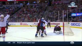 Dubinsky records his 100th career goal