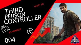 Third Person Controller Unity like a Survival Game * 004 * with Playmaker * Crouching *