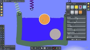 Algodoo Webinar - Float and sink