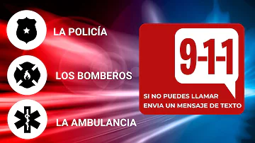 ¿Cómo mandar SMS al 911?