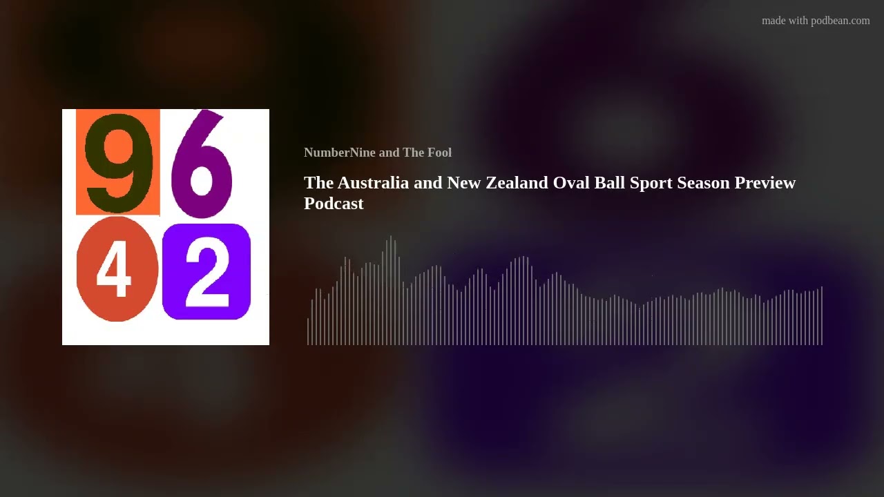 The Australia and New Zealand Oval Ball Sport Season Preview Podcast