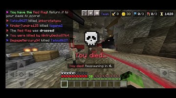 Minecraft Capture the flag noob/hilarious gameplay