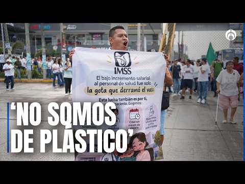 'Nos cansamos': enfermera del IMSS denuncia carencias y malos tratos