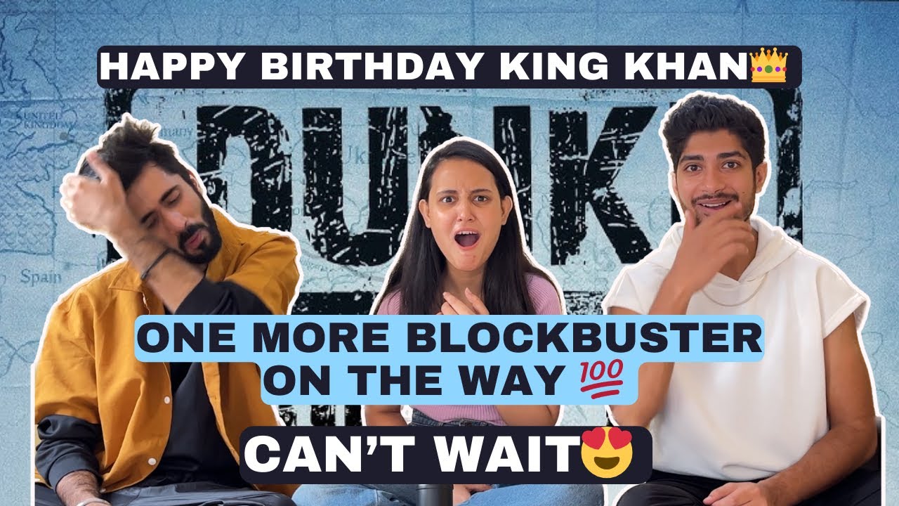 Dunki Drop 1 | REACTION | Shah Rukh Khan | Rajkumar Hirani |