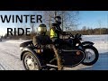 Winter ride / Ciemos pie mums garāžās!