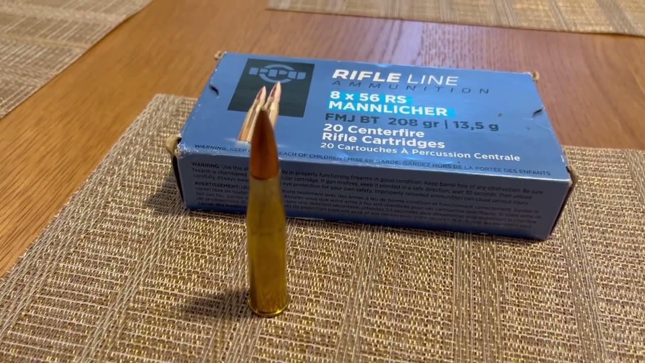 Prvi Partizan 8x56R 208 grain FMJ Chronograph Test (Athlon Rangecraft)