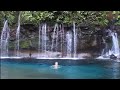 Spring water waterfall paradise in Japan