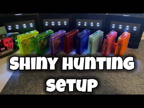 INSANE Shinyhunting Setup! Gameboy Advance CONTROLLER MOD and more!