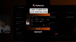 Buruan Join Sekarang juga di @kontencom_ #kontencom #kontencomxsuli #kontencomxsulianto #withdraw