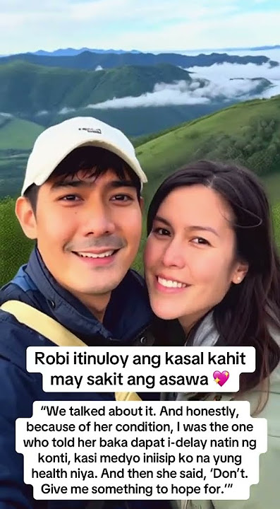 MAY AUTO-IMMUNE DISEASE PALA ANG ASAWA NI ROBI DOMINGO 🥹 #robidomingo #viral