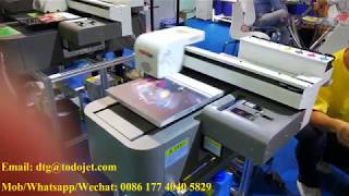 TODOjet New Type Double XP600 Head A3 Size UV Flatbed Printer CMYK+W