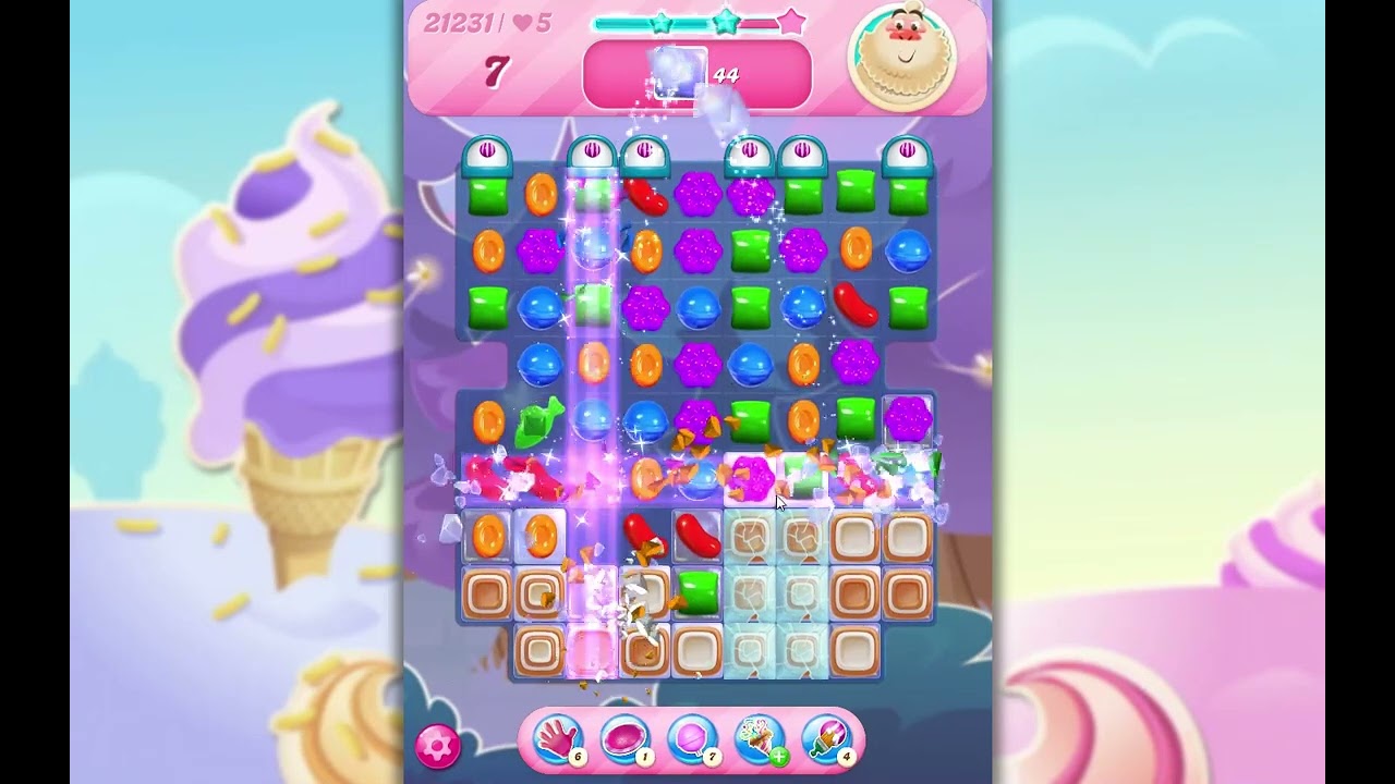Candy Crush Saga Level 21231 - YouTube