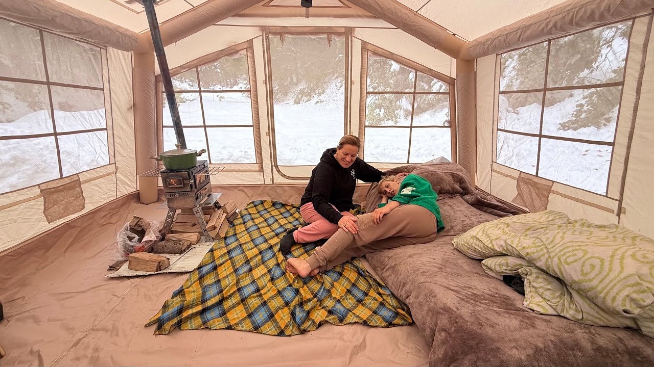 KAMPING NE TE FTOHTE ME JONEN ❄⛺ | PJESA 1 - PAPRITUR NATEN NDODH DICKA…