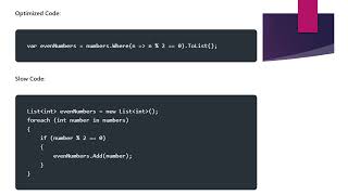 5 C# Code Optimization Techniques You Must Know!