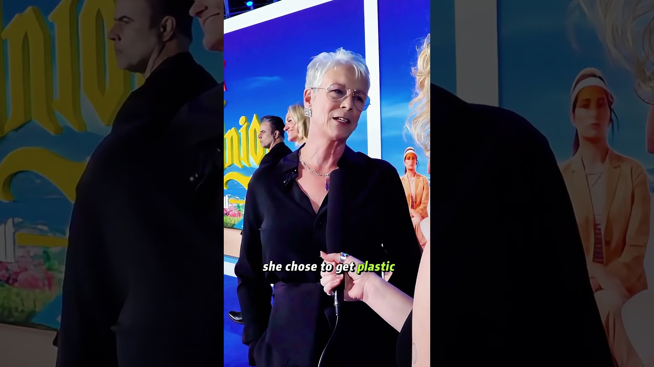 Why does 66-year-old Jamie Lee Curtis have breasts that suddenly look as developed as a girl 