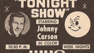 OldTime Announcer Broadcaster  Johnny Carson  Radio & Television