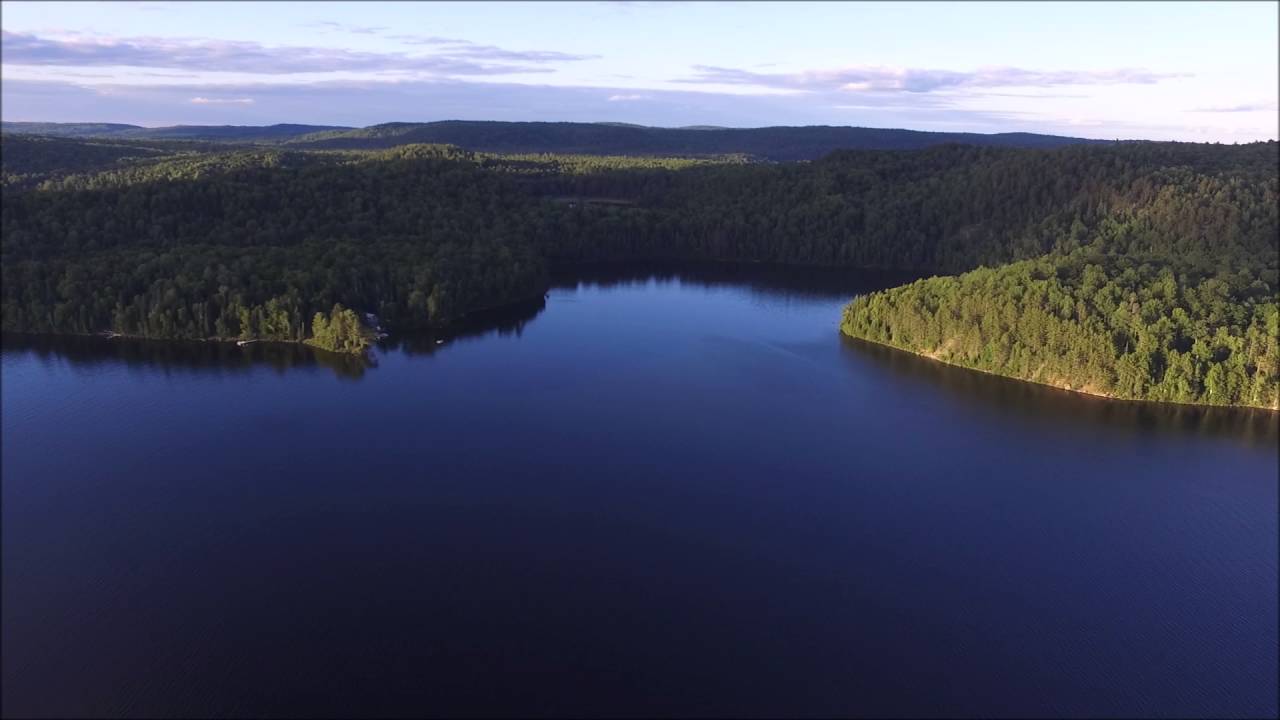 Aylen Lake Ontario Canada Aerial Drone Footage