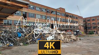 Exploring an Abandoned Warehouse in Birmingham 4K