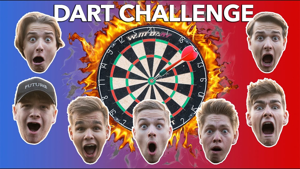 VILD DART CHALLENGE MED GUTTERNE !?!?