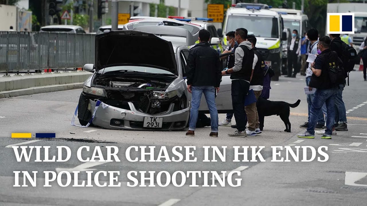 Hong Kong police end wild car chase in Sha Tin after... - youtube