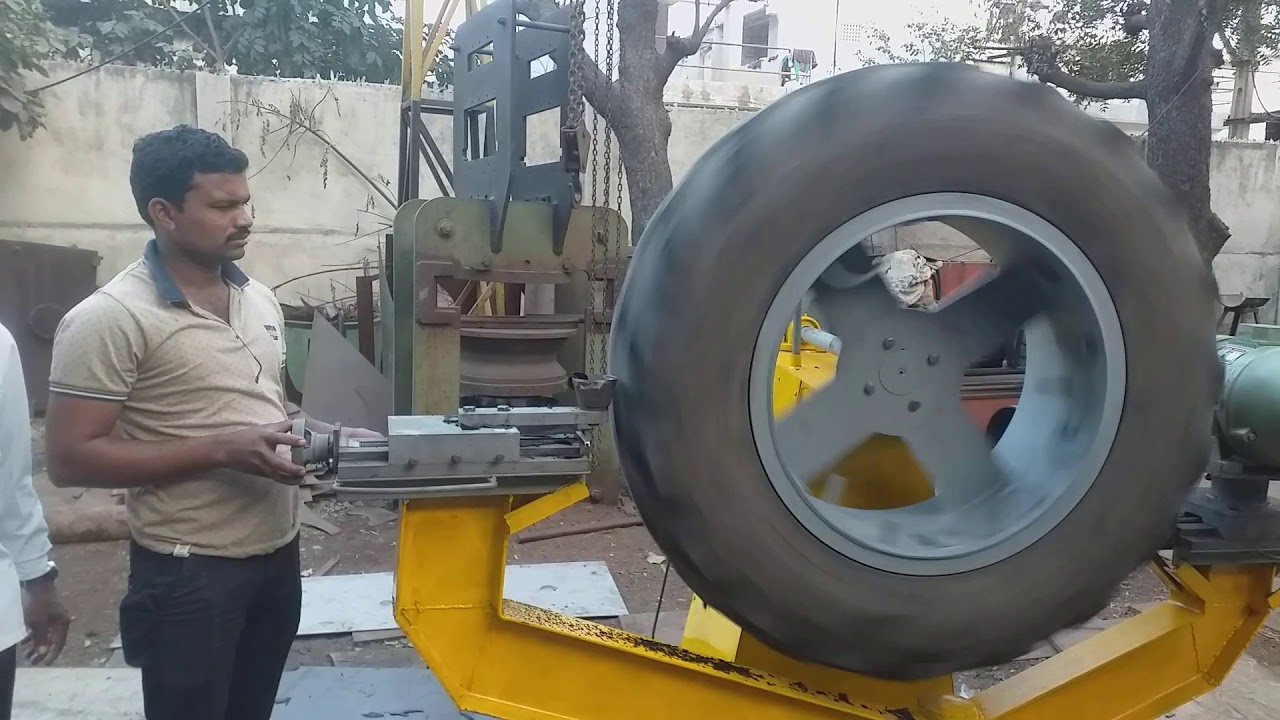 TRACTOR TYRE LUG CUTTING & BUFFING MACHINE ALL IN ONE SYSTEM PROCESS / DELUXE PRECURED