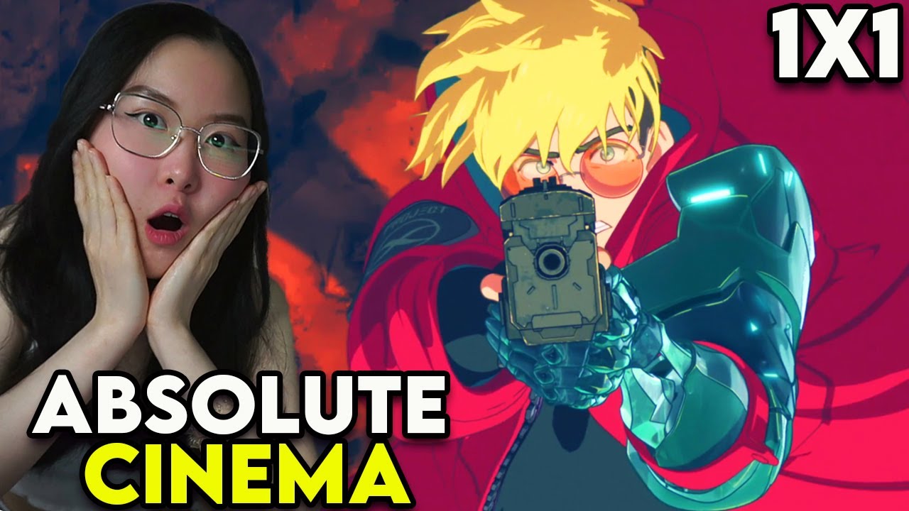 THIS WAS AMAZING!!!🔥 Trigun Stampede Episode 1 REACTION