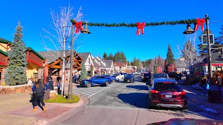Big Bear Village 2025 Walkthrough - 4K POV - California 