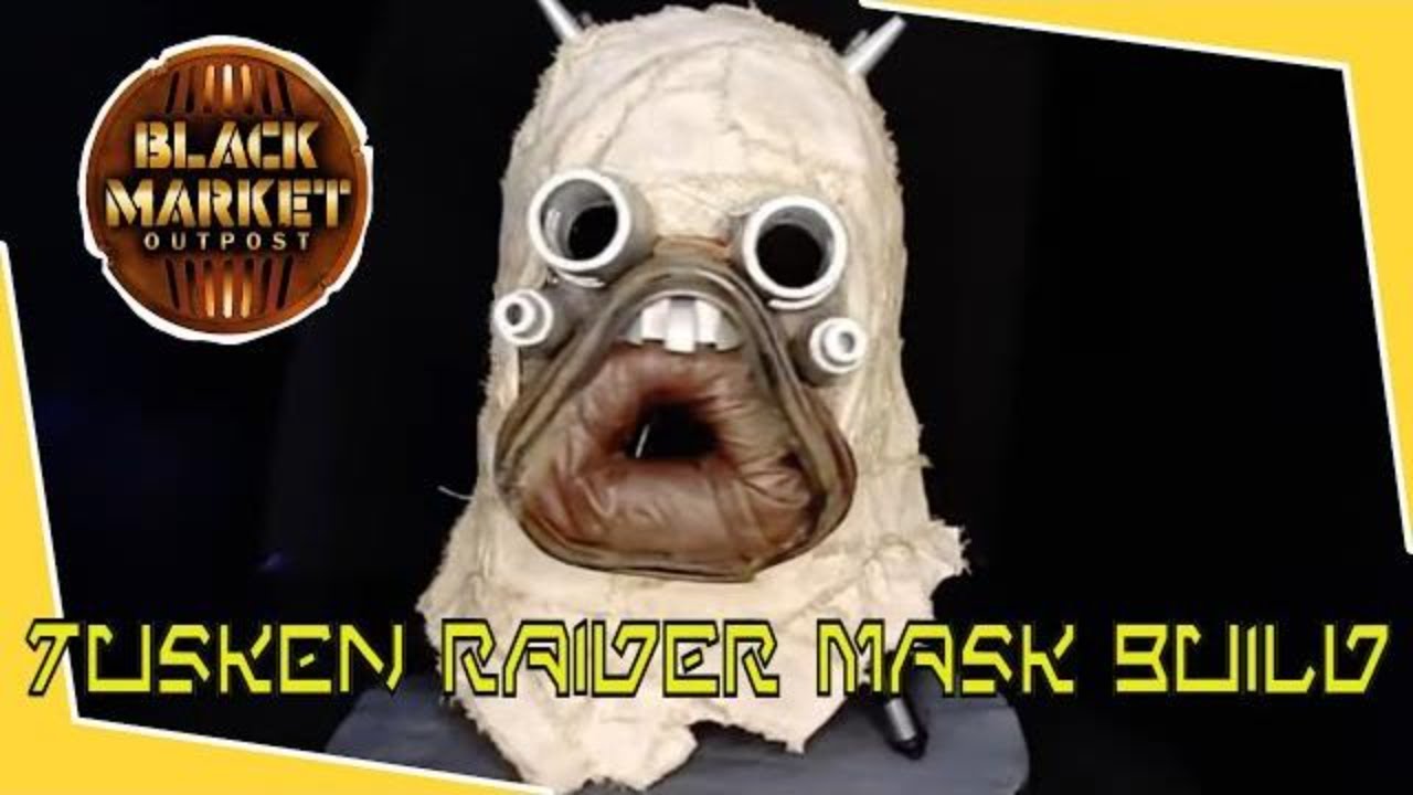 How to make a Tusken Raider Mask - YouTube