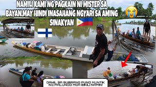 NAMILI KAMI NG PAGKAIN NI MISTER SA BAYAN+ITO ANG NGYARI SA AMING SINAKYAN!PINAS VLOG🇵🇭🇫🇮