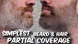 Simpler Beard & Hair Dye  Partial Coverage