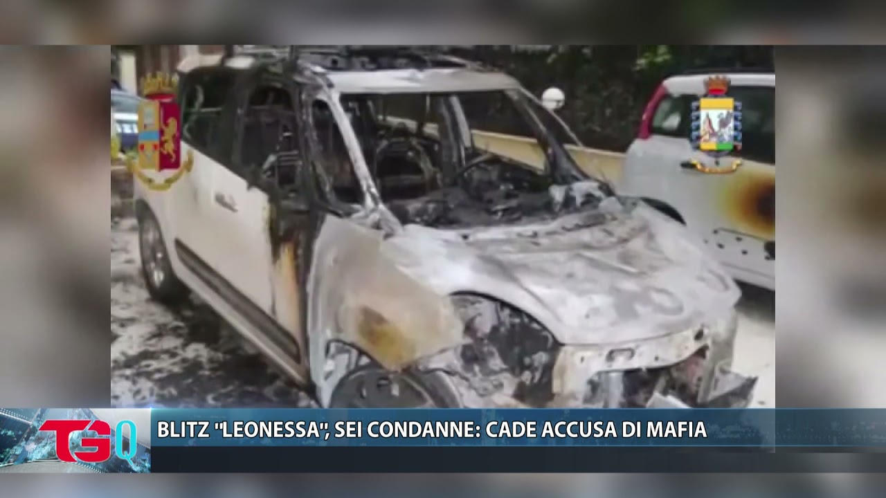 BLITZ ''LEONESSA'', SEI CONDANNE   CADE ACCUSA DI MAFIA