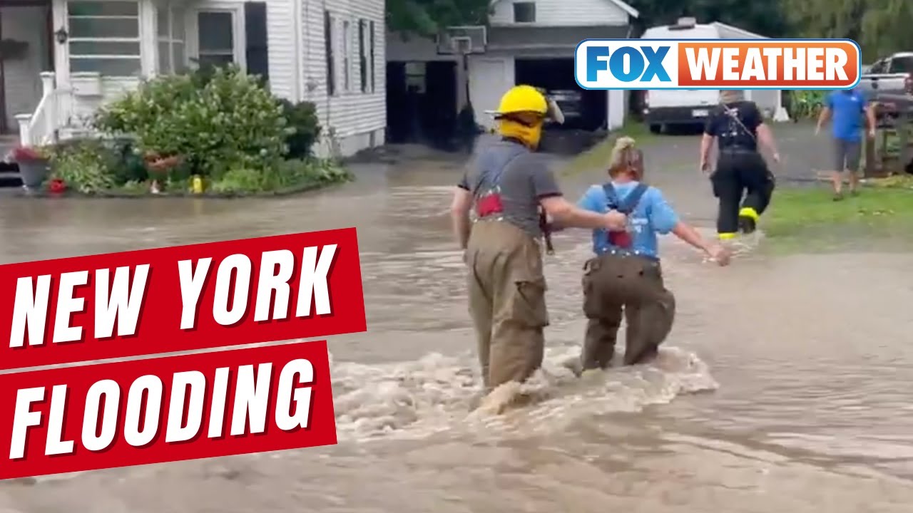 Flash Flooding Strikes Western New York - YouTube