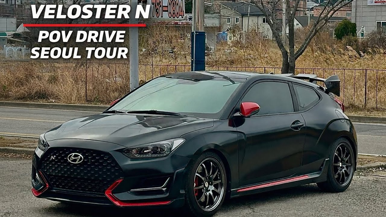 Hyundai Veloster N POV Drive | Incheon to Seoul 🇰🇷 - YouTube