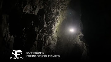 Mining - Ore Pass hang-up inspection & photogrammetry model with Elios 2 drone