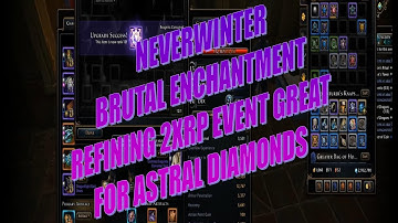 Neverwinter Refining Up A Batch of EXPENSIVE BRUTAL ENCHANTMENTS PC XBOX PS4 2XRP EVENT
