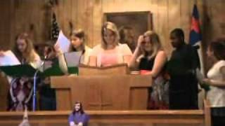 Easter 2011 - kids singing