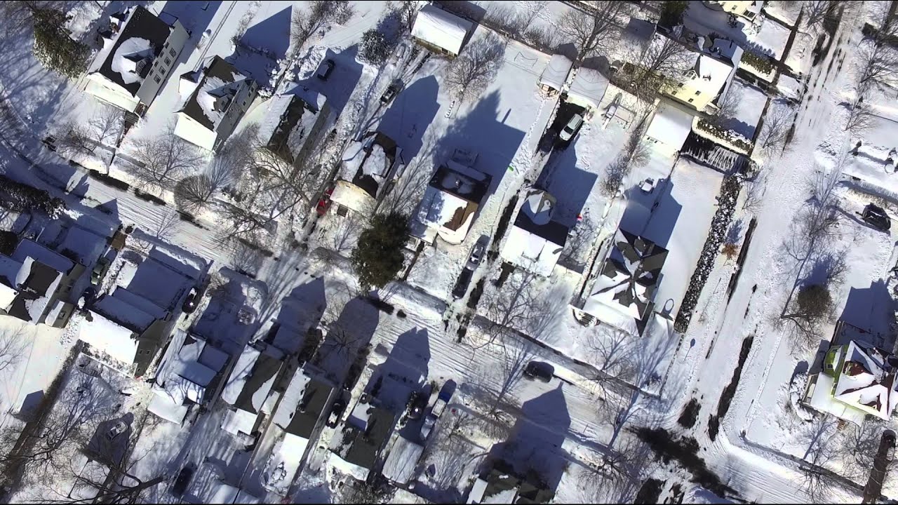 After blizzard in Glen Ridge, NJ YouTube