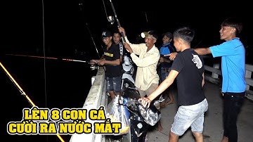 CÂU CÁ TRA SÔNG ĐÔNG VUI NHƯ HỘI BẮT CÁ 8 CON LÊN CƯỜI XỈU - FISHING NGÃ NĂM TV
