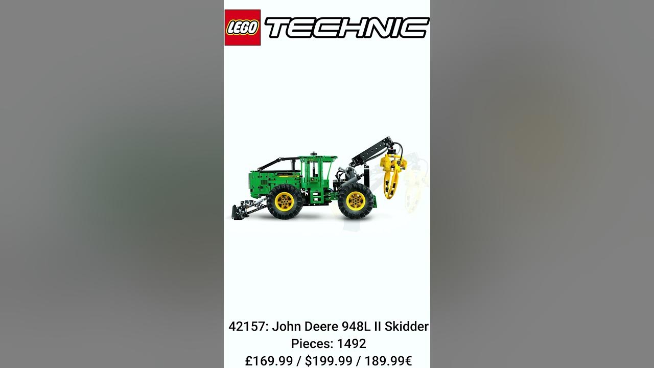 LEGO Technic 42157 John Deere 948L-II houttransportmachine