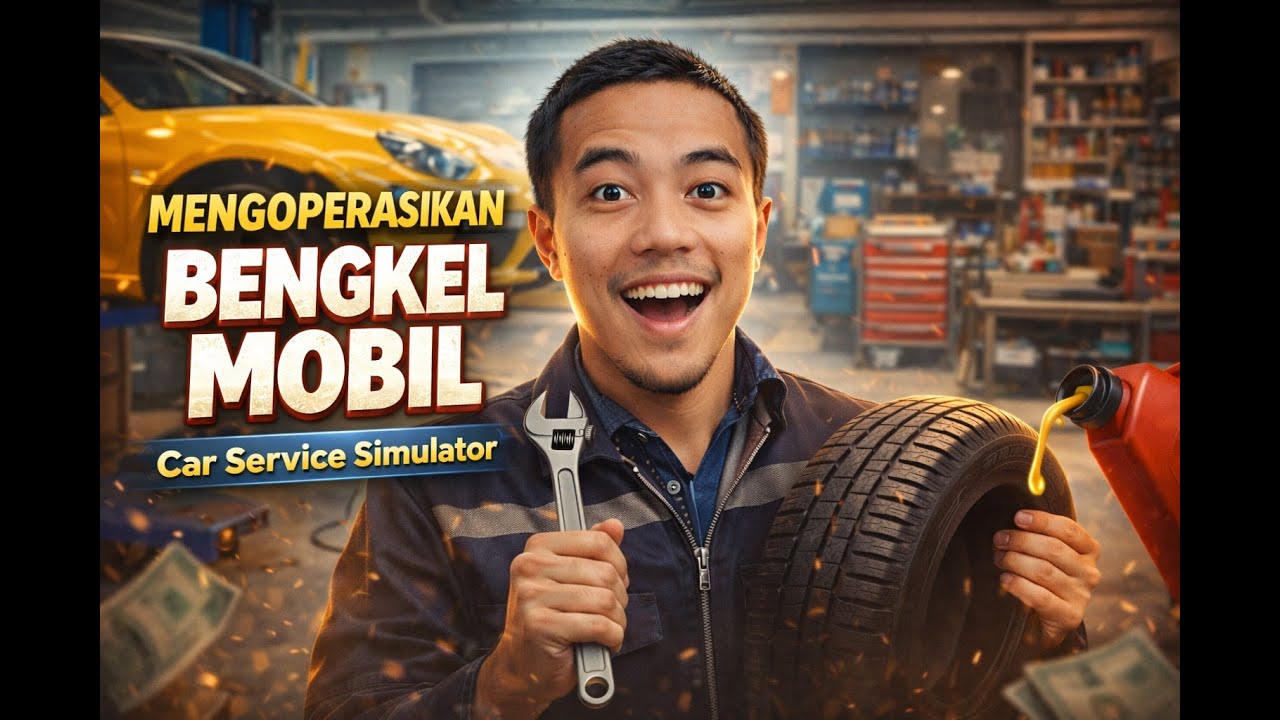 Ternyata Jadi Montir Cape Buka Bengkel dari Nol!  | Car Service Simulator #1