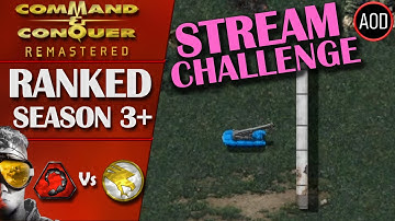 C&C: Tiberian Dawn - 1v1 Online Ladder / Ranked - Season 3+ | New Build / Wall Challenge