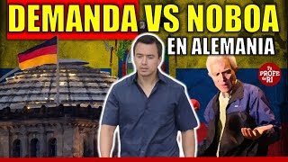 URGENTE: DEMANDA VS DANIEL #NOBOA EN #ALEMANIA Y #MÉXICO. ÉL SE VA DE GIRA A #EUROPA