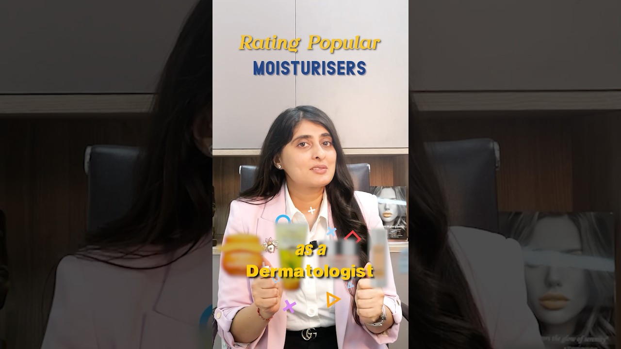 Rating Popular Moisturisers as a Dermatologist #skincare #dermatologisttips #skincaretips